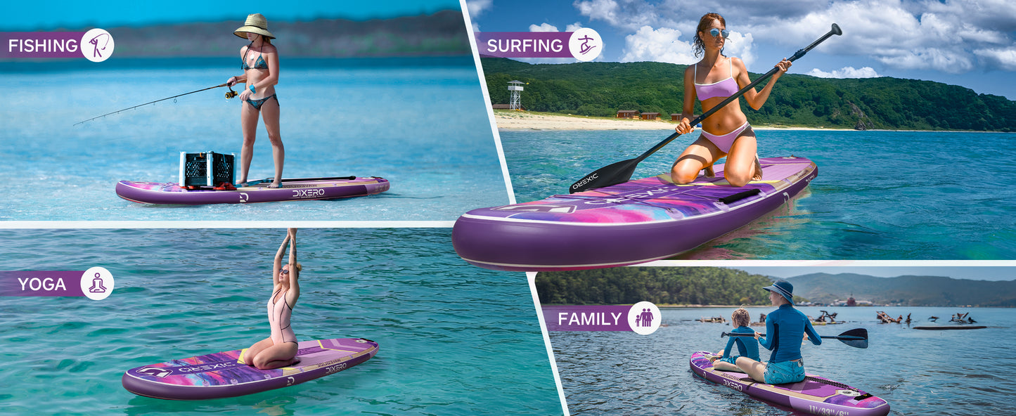 Stand Up Paddle (SUP) Inflable - 11'' pies / 335 cm + Mochila + Accesorios