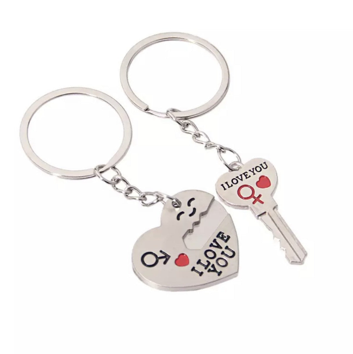 Llavero Parejas ¨I love you¨