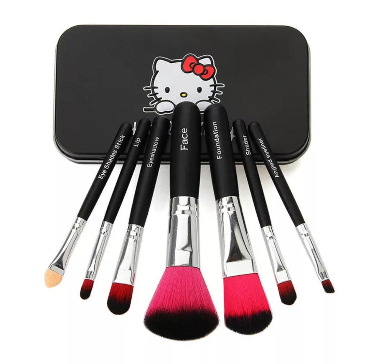 Set de mini brochas de maquillaje Hello Kitty