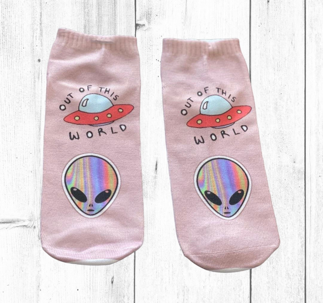 Socks Alíen tornasol