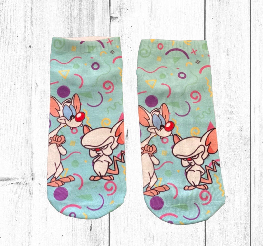 Socks Pinky y Cerebro