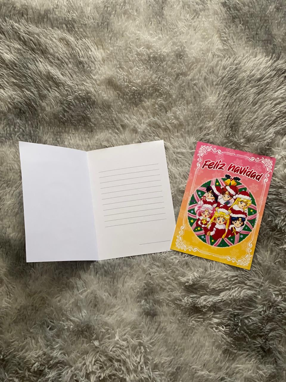 Tarjeta navidad Sailor moon