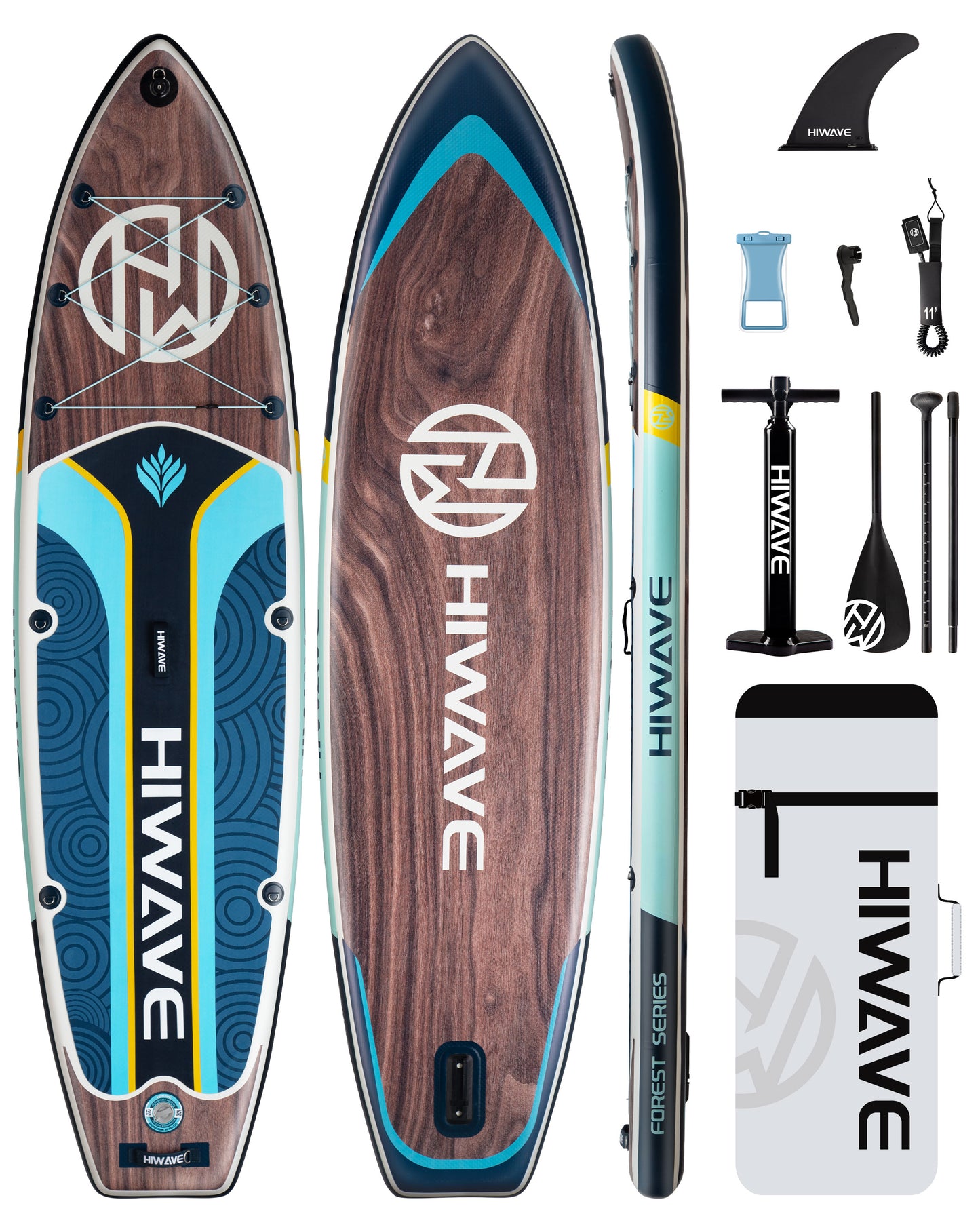 Stand Up Paddle (SUP) Inflable - 11'' pies / 335 cm + Mochila + Accesorios