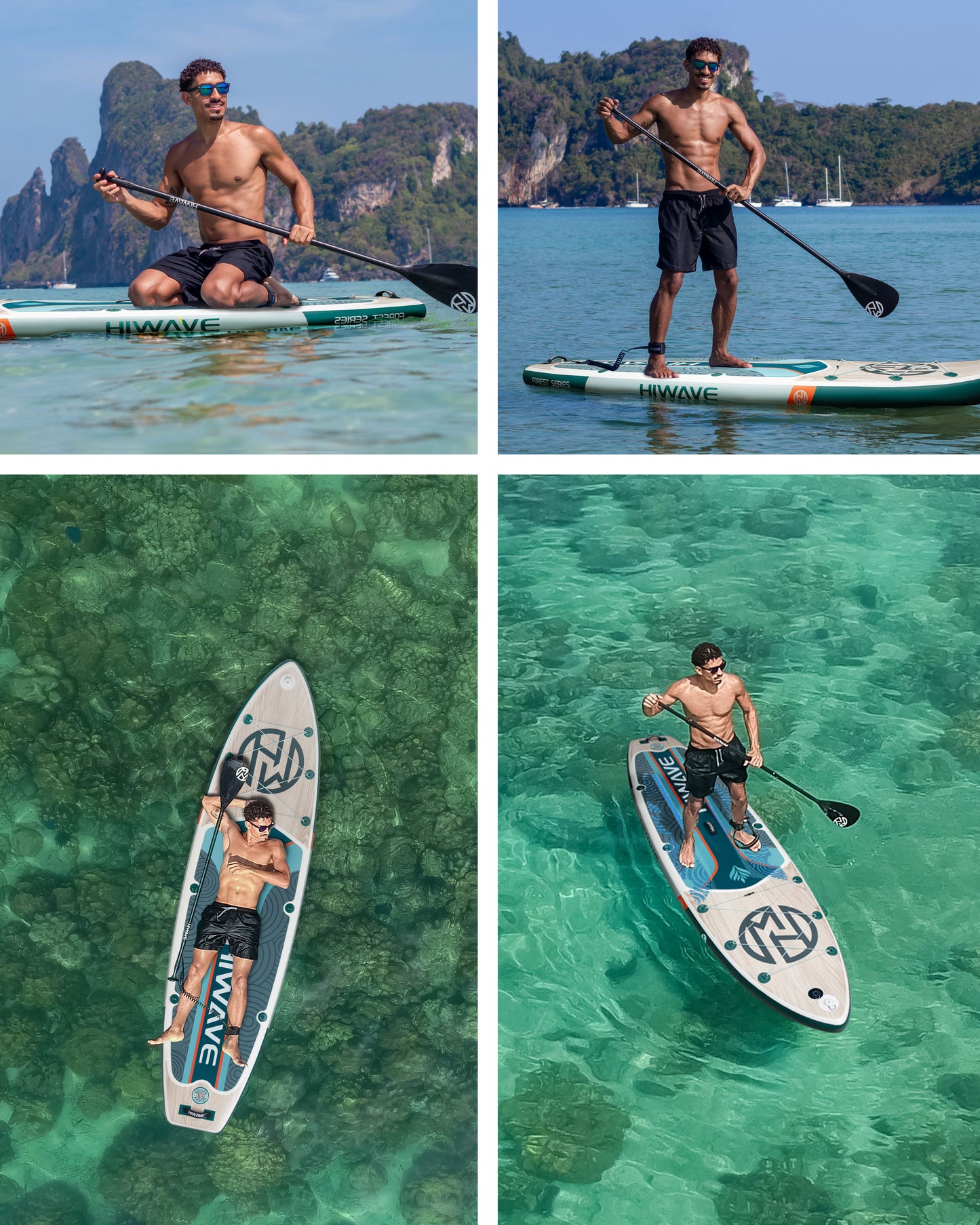 Stand Up Paddle (SUP) Inflable - 11'' pies / 335 cm + Mochila + Accesorios