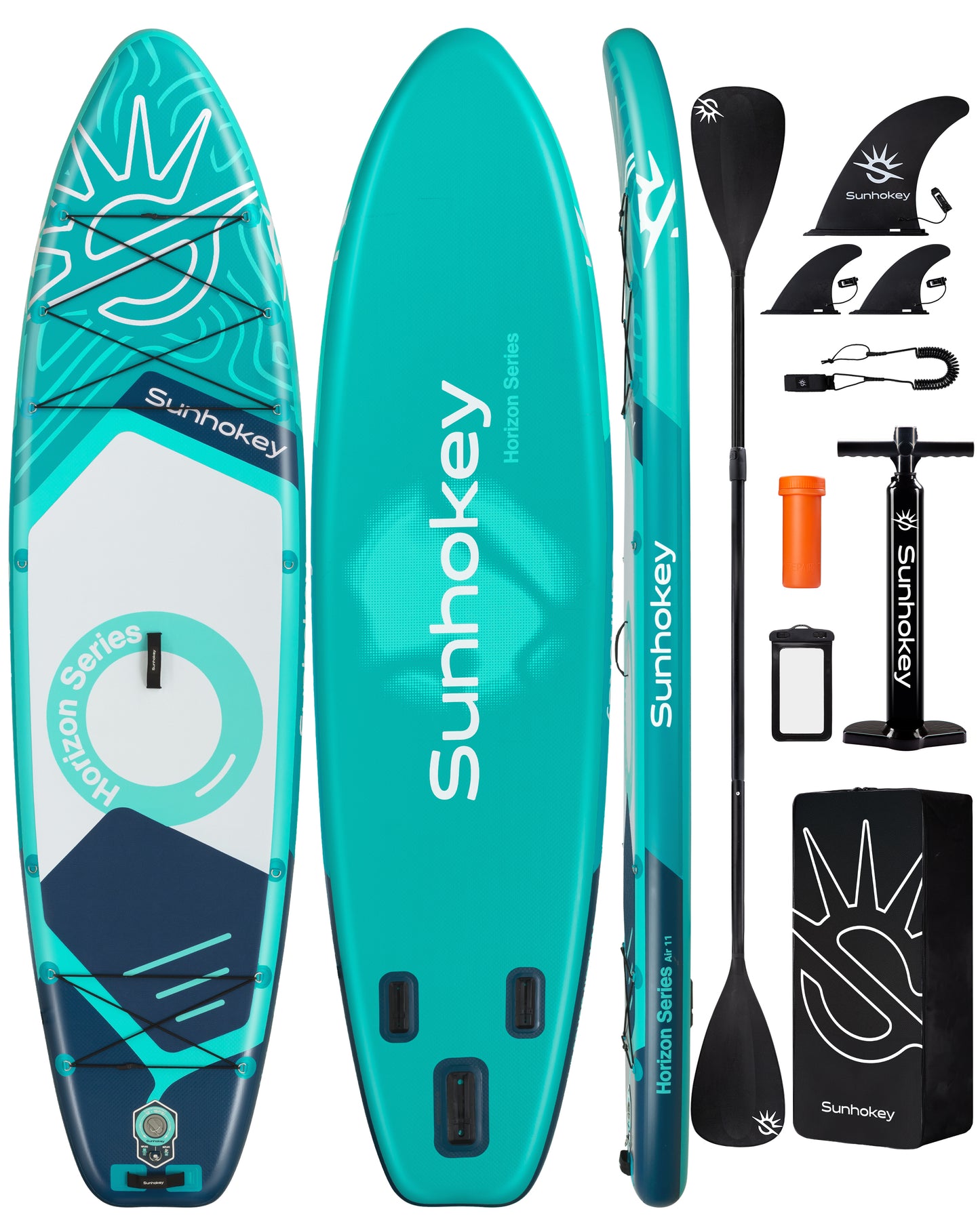 Stand Up Paddle (SUP) Inflable - 11'' pies / 335 cm + Mochila +  Accesorios