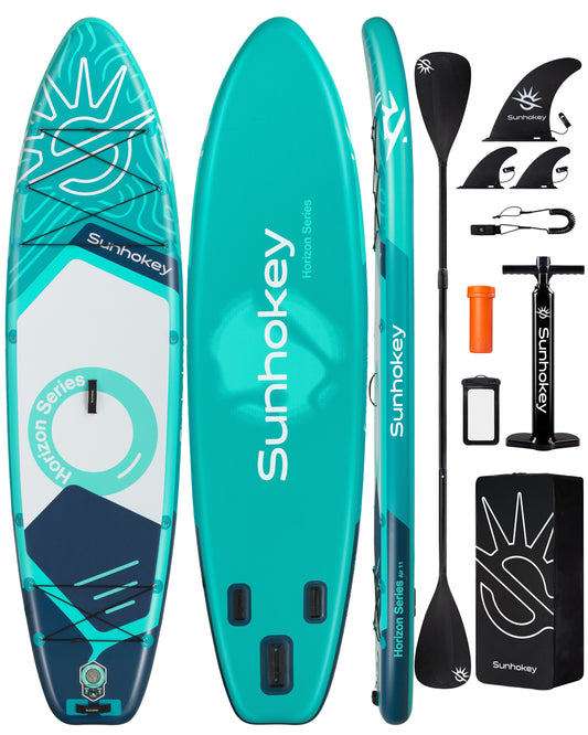 Stand Up Paddle (SUP) Inflable - 11'' pies / 335 cm + Mochila +  Accesorios