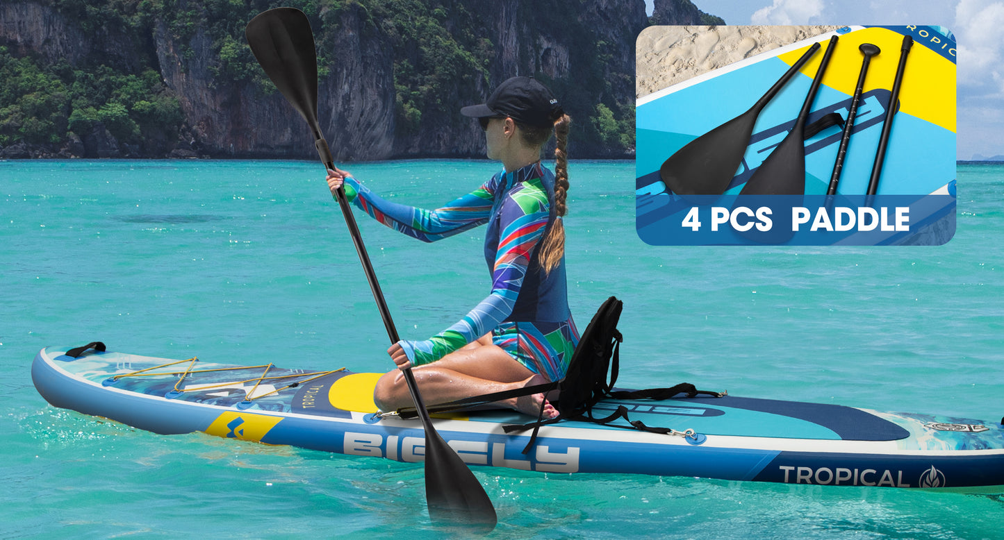 Stand Up Paddle (SUP) Inflable - 11' pies / 335 cm + Mochila + Accesorios