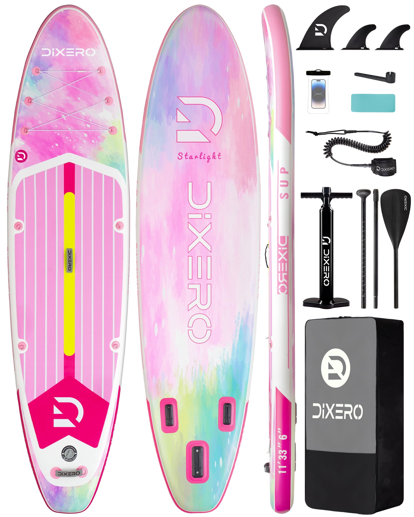 Stand Up Paddle (SUP) Inflable - 11'' pies / 335 cm + Mochila + Accesorios
