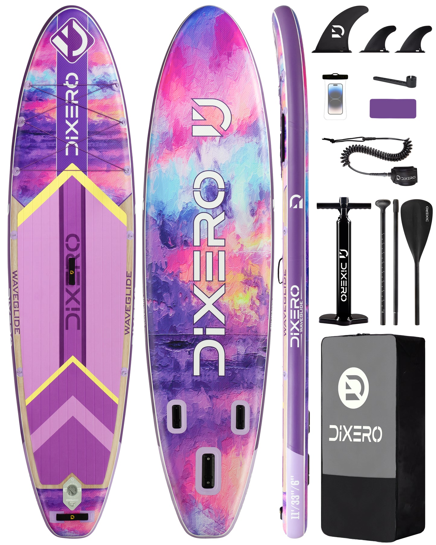 Stand Up Paddle (SUP) Inflable - 11'' pies / 335 cm + Mochila + Accesorios
