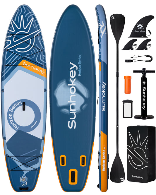 Stand Up Paddle (SUP) Inflable - 11'' pies / 335 cm + Mochila + Accesorios