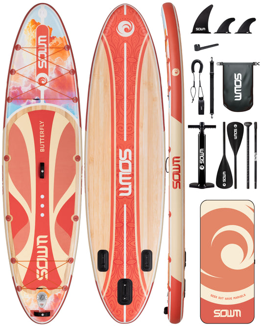 Stand Up Paddle (SUP) Inflable - 11'' pies / 335 cm + Mochila + Accesorios