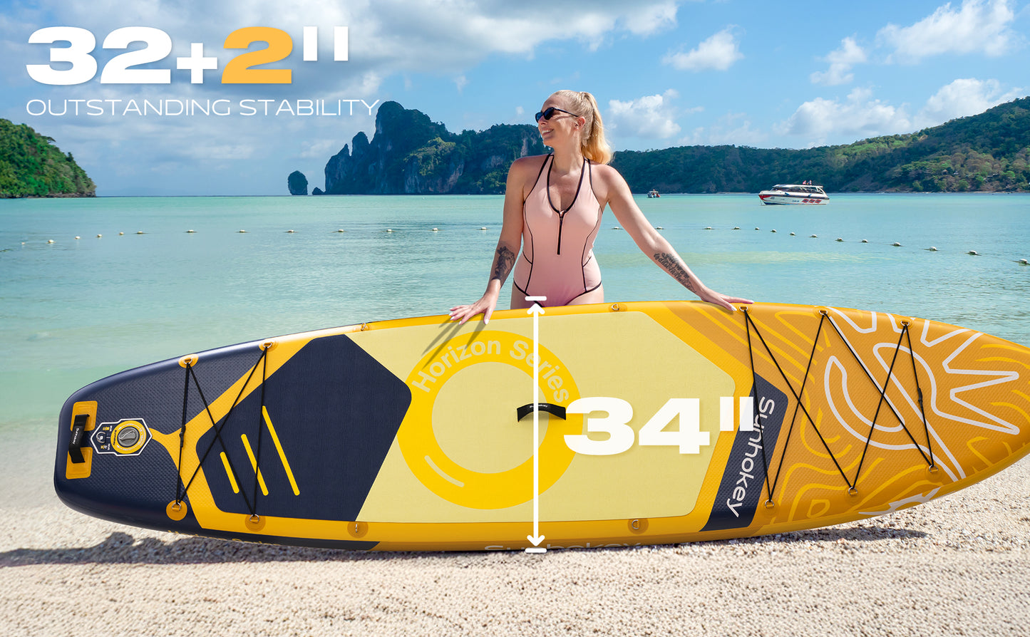 Stand Up Paddle (SUP) Inflable - 11'' pies / 335 cm + Mochila + Accesorios