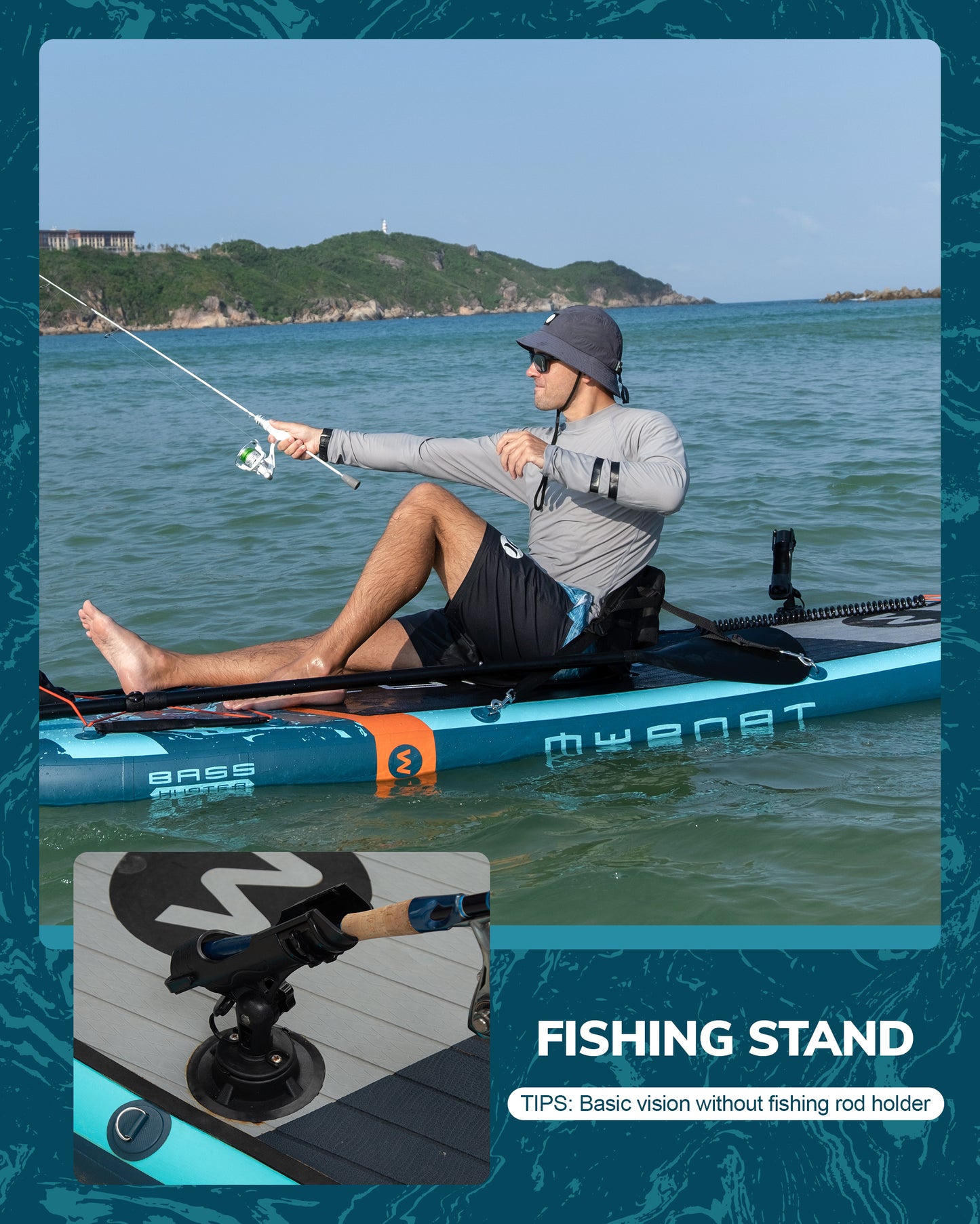 Stand Up Paddle (SUP) Inflable - 11'6 pies / 351 cm + Mochila + Accesorios