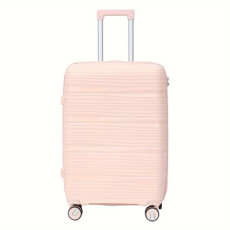 Set de 3 maletas de viaje rosada (S / M / L)