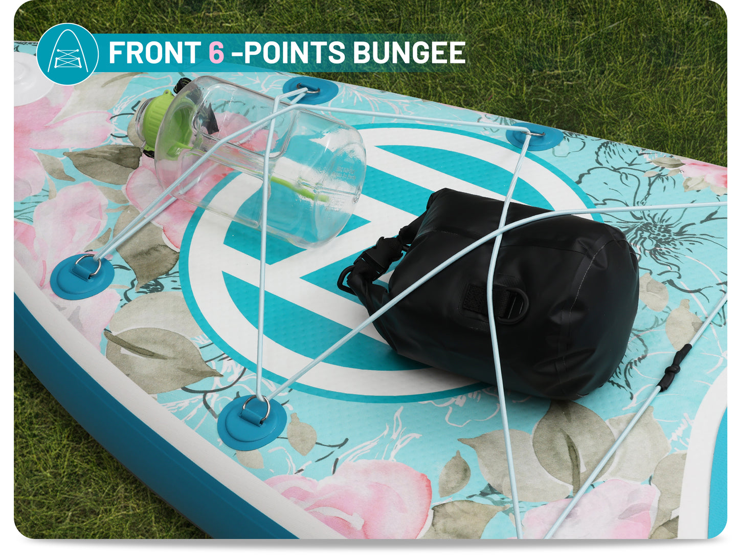 Stand Up Paddle (SUP) Inflable - 11'' pies / 335 cm + Mochila + Accesorios