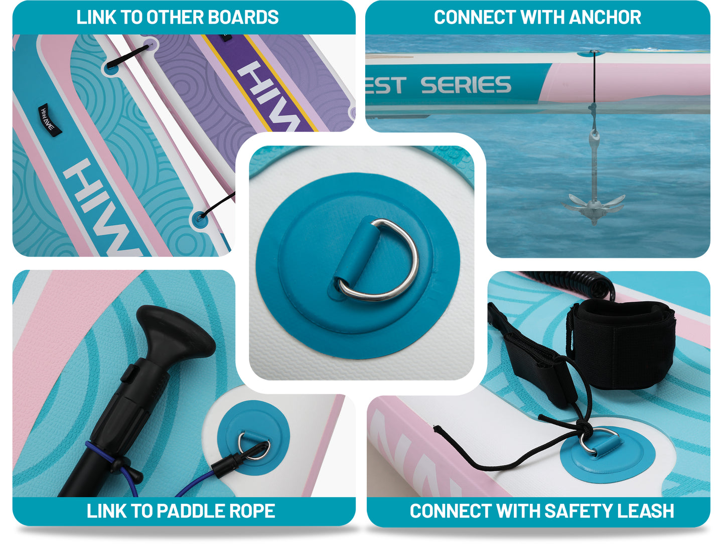 Stand Up Paddle (SUP) Inflable - 11'' pies / 335 cm + Mochila + Accesorios