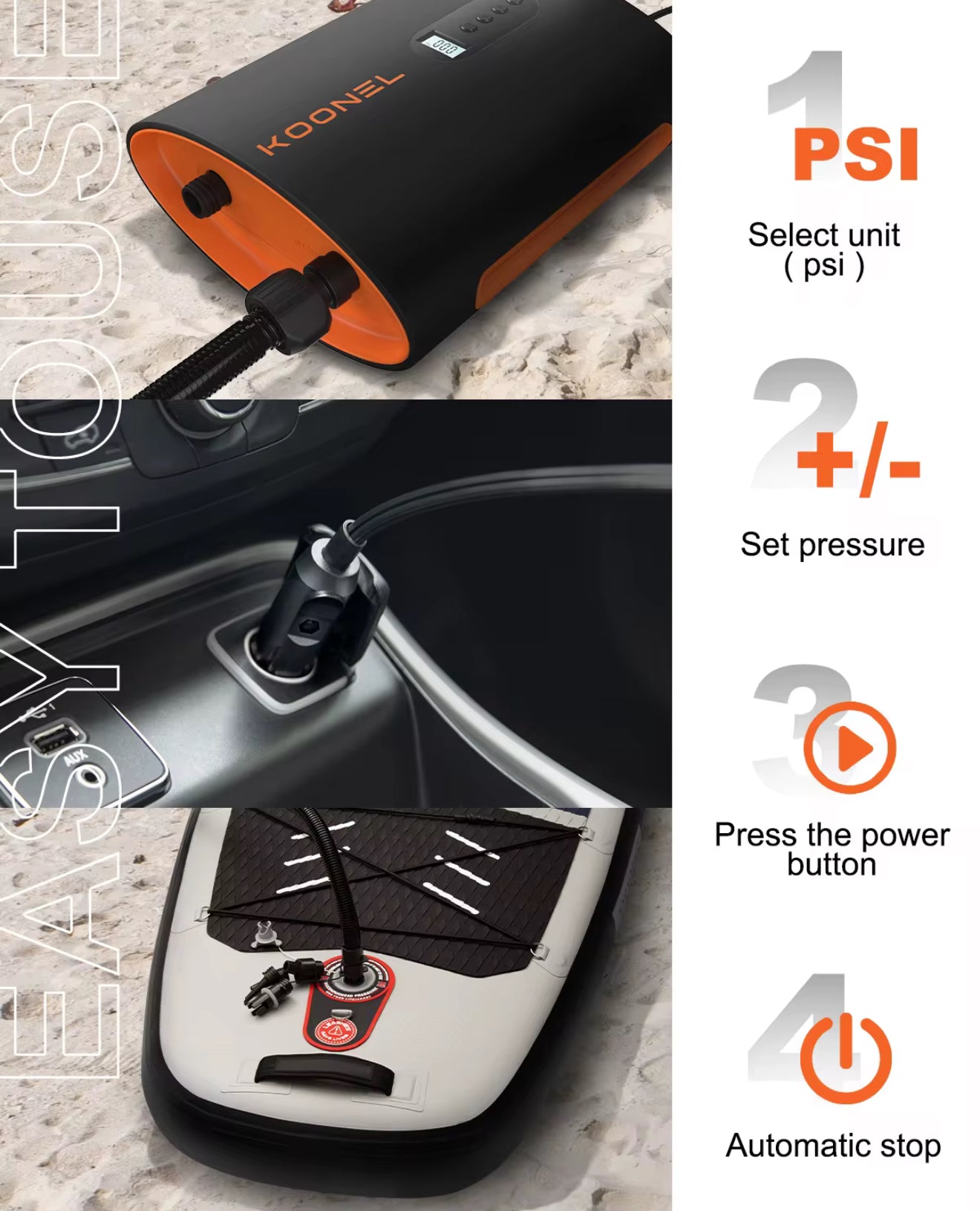 Inflador Electrico Sup 12V