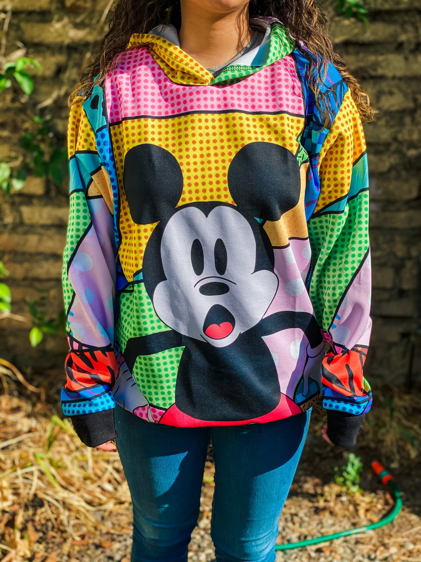 Hoodie oversize de Mickey Surprised