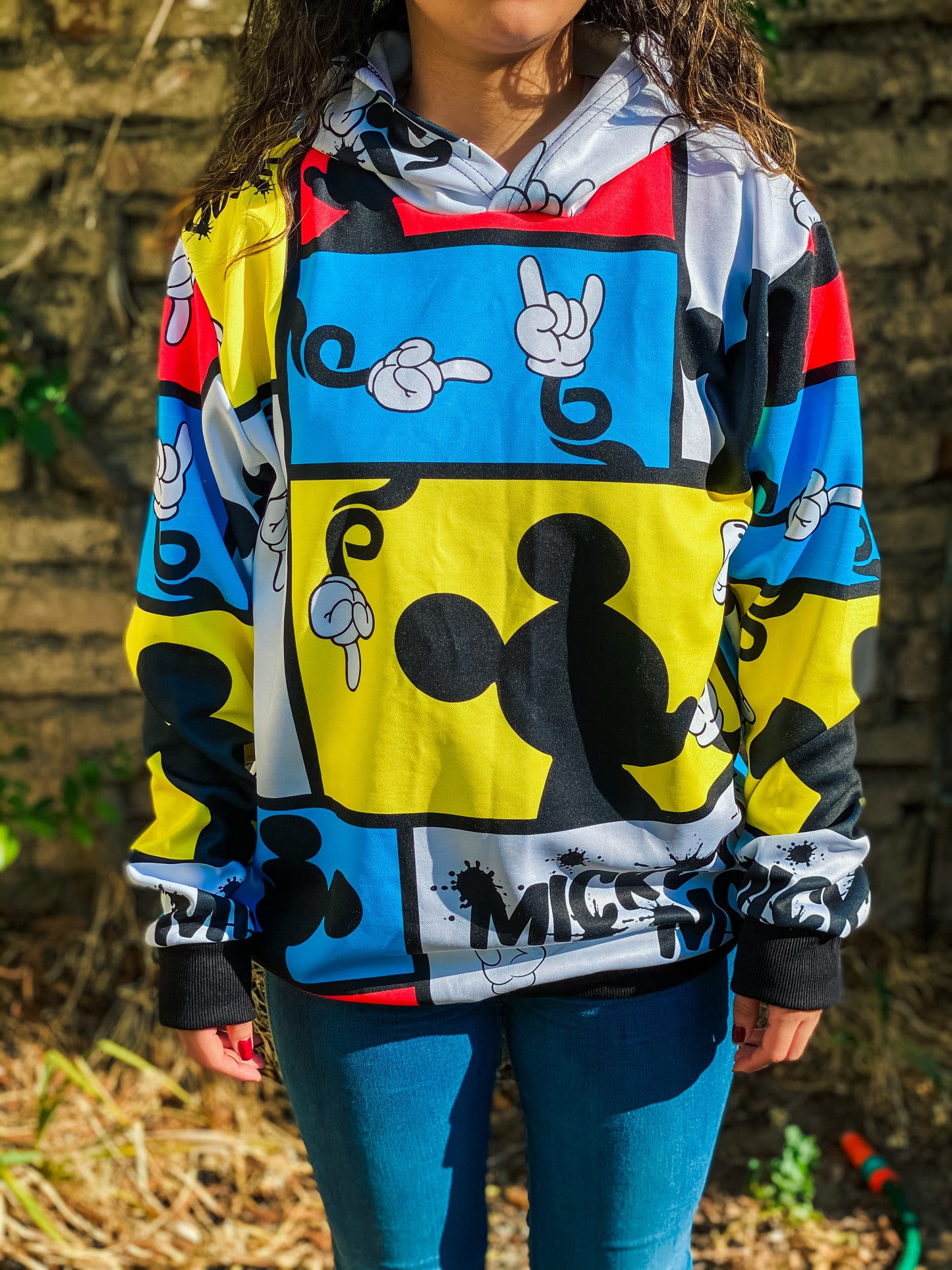 Hoodie oversize de Mickey