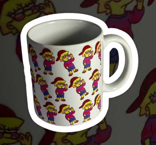 Taza Lisa Simpsons flow