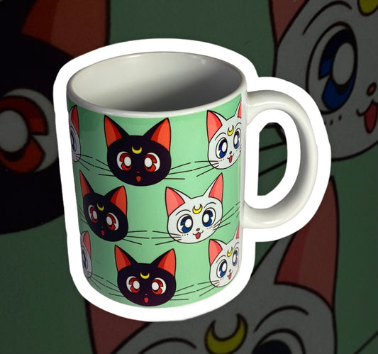 Taza Luna y Artemis