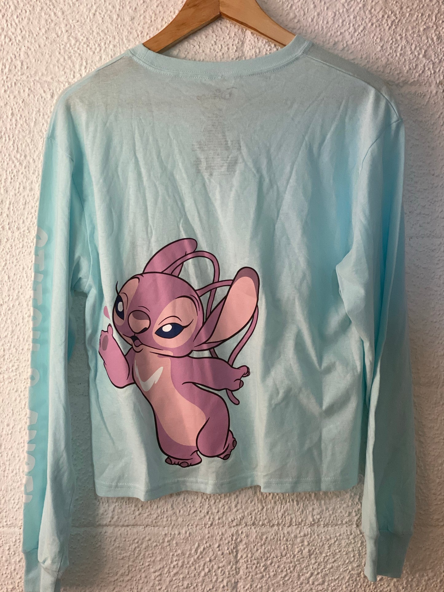 Polera manga larga stitch